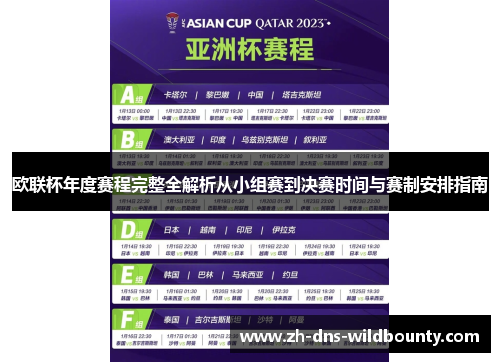 欧联杯年度赛程完整全解析从小组赛到决赛时间与赛制安排指南 欧联杯年度赛程完整全解析从小组赛到决赛时间与赛制安排指南